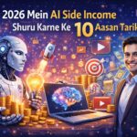 2026 Mein AI Side Income Shuru Karne Ke 10 Aasan Tarike