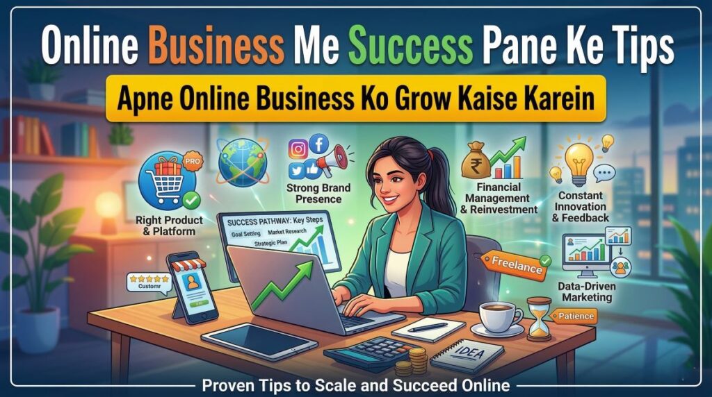 Online Business Me Success Pane Ke Tips (ऑनलाइन बिजनेस में सफलता पाने के जरूरी टिप्स)